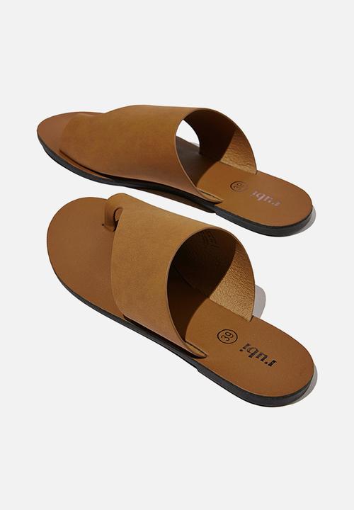 Cotton On - Everyday zoe asymmetrical slide - tan
