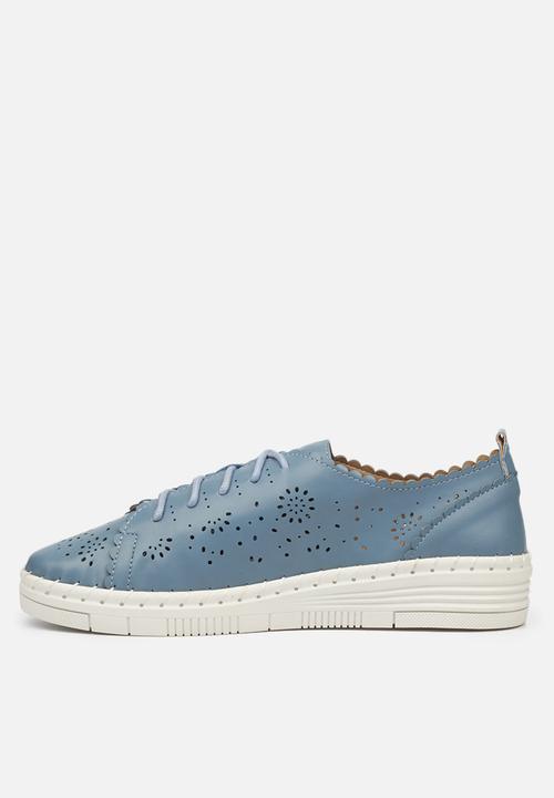 Butterfly Feet - Bean 3 derby - blue