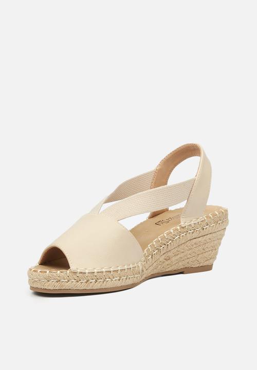 Butterfly Feet - Lea 1 espadrille wedge - beige