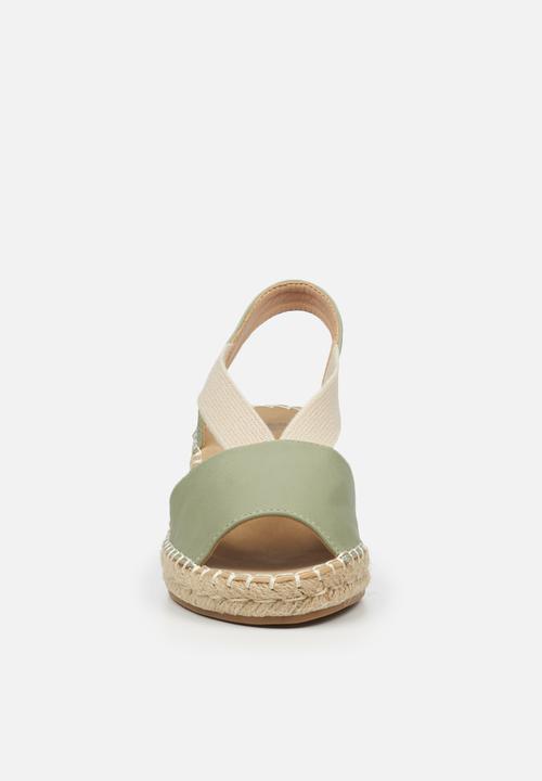 Butterfly Feet - Lea 1 espadrille wedge - mint