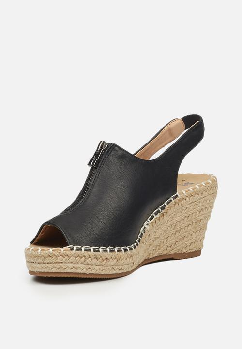 Butterfly Feet - Savy 1 espadrille wedge - black