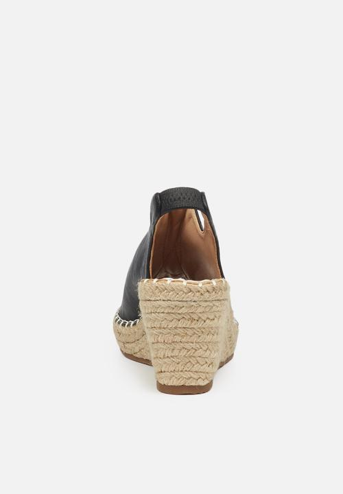 Butterfly Feet - Savy 1 espadrille wedge - black