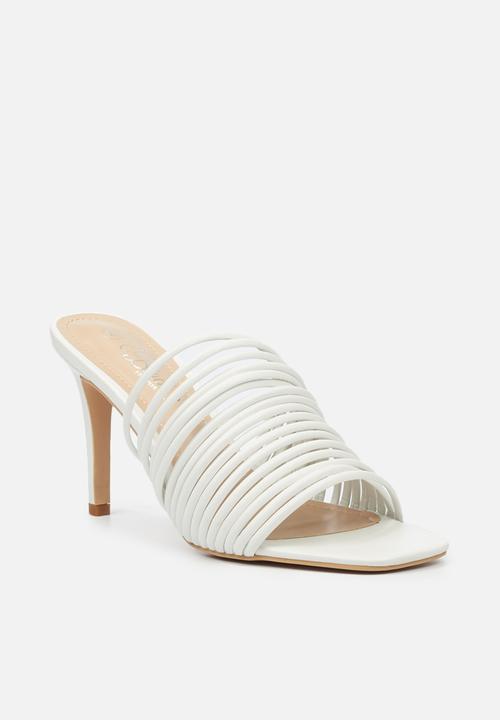 Miss Black - Chini1 mule heel - white