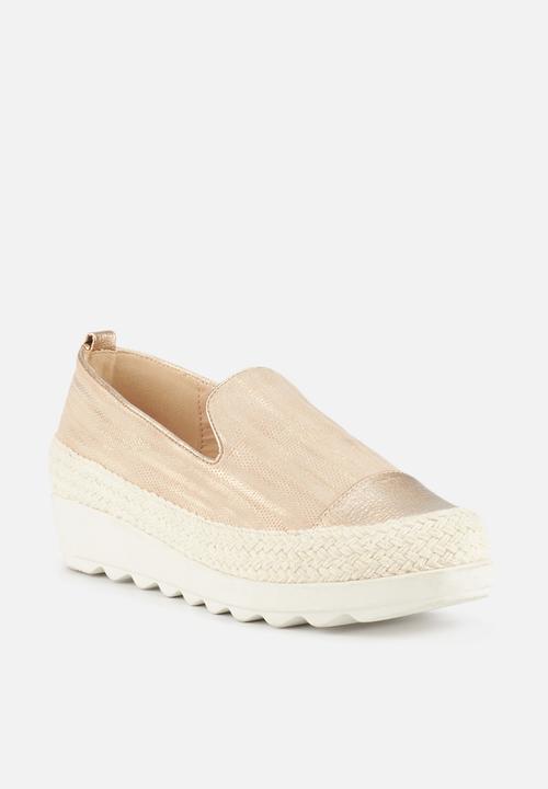 Butterfly Feet - Cynitha 1 flatform loafer - rose gold