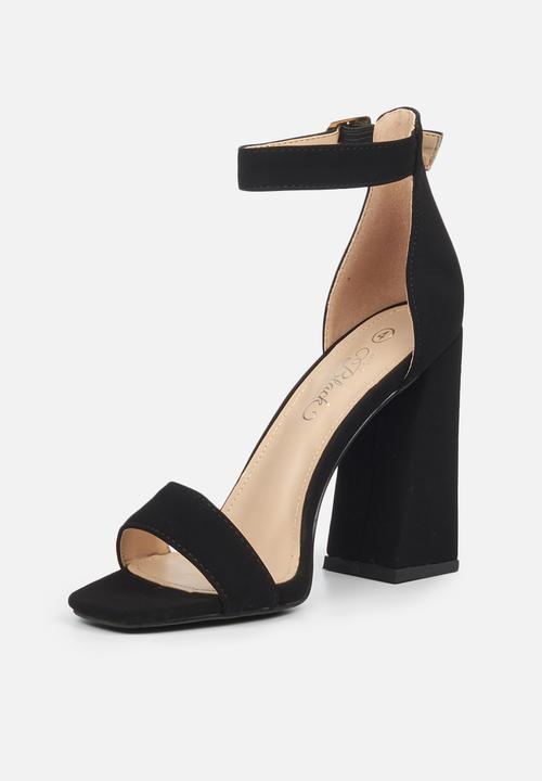 Miss Black - Senza1 heel - black