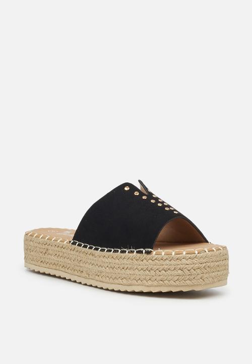 Butterfly Feet - Dana 1 espadrille sandal - black