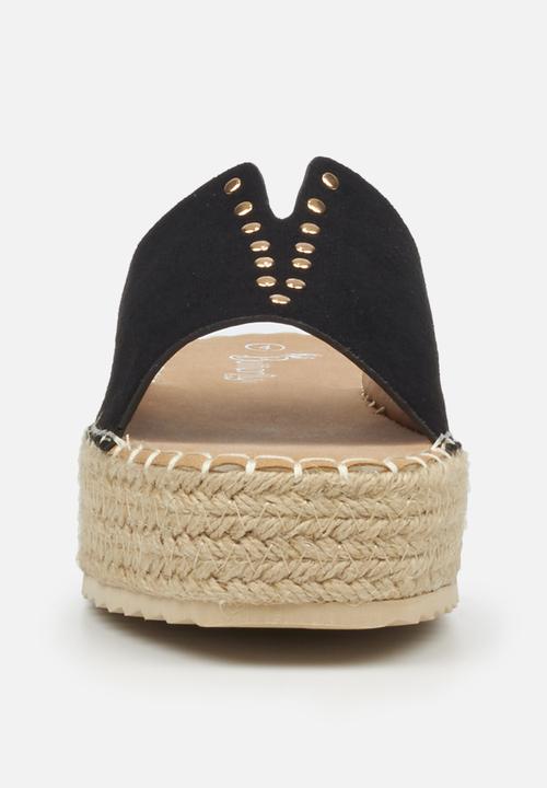 Butterfly Feet - Dana 1 espadrille sandal - black