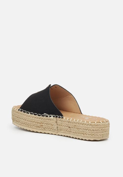 Butterfly Feet - Dana 1 espadrille sandal - black