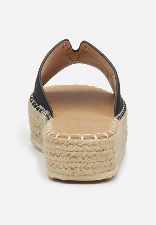 Butterfly Feet - Dana 1 espadrille sandal - black