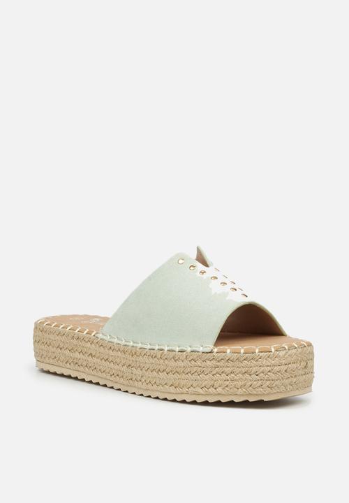 Butterfly Feet - Dana 1 espadrille sandal - mint