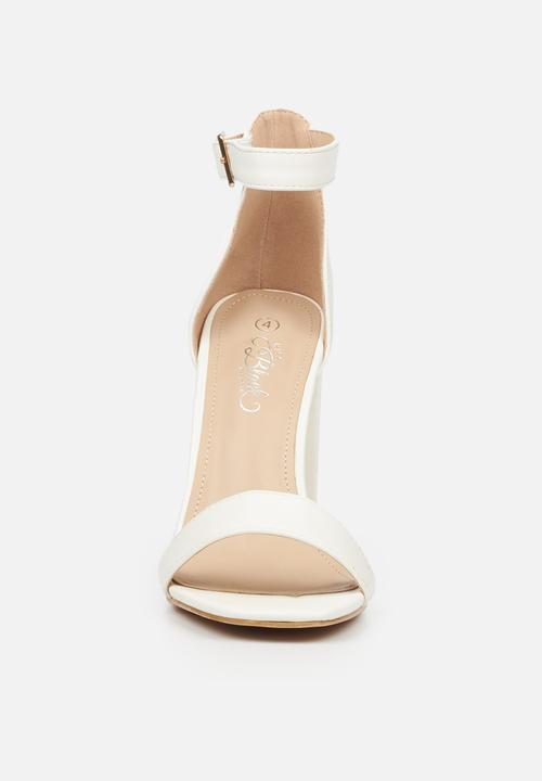 Miss Black - Senza1 heel - white