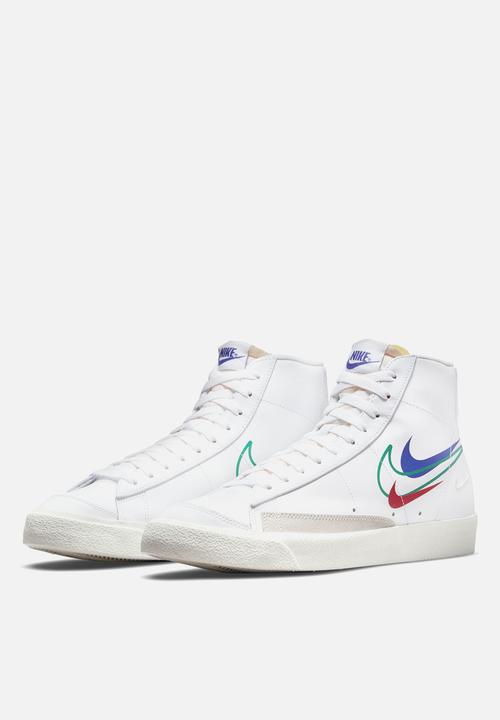 Nike - Blazer mid '77 - white/green noise-game royal