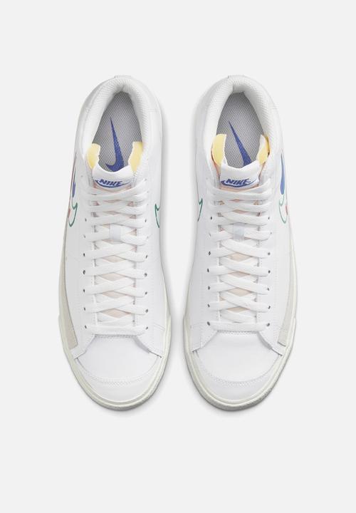 Nike - Blazer mid '77 - white/green noise-game royal