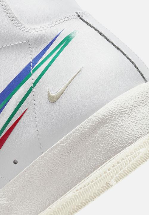 Nike - Blazer mid '77 - white/green noise-game royal
