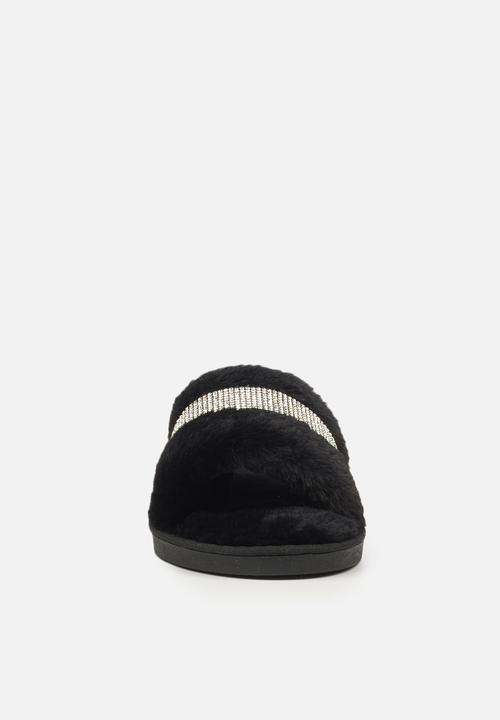 Miss Black - Rella3 slipper - black 
