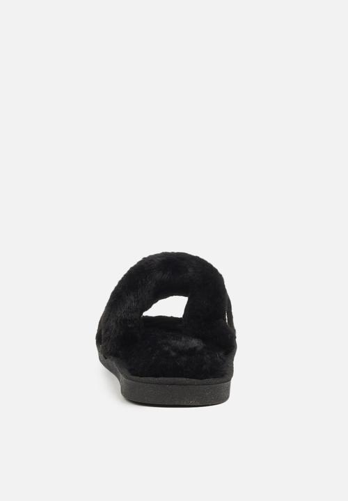 Miss Black - Rella3 slipper - black 