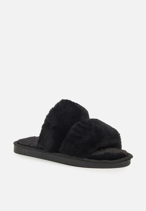 Miss Black - Rella4 slipper - black