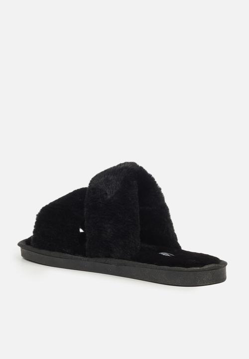 Miss Black - Rella4 slipper - black