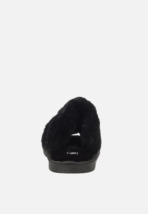 Miss Black - Rella4 slipper - black