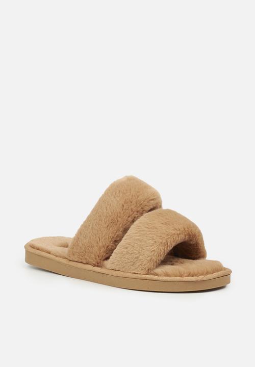 Miss Black - Rella4 slipper - camel