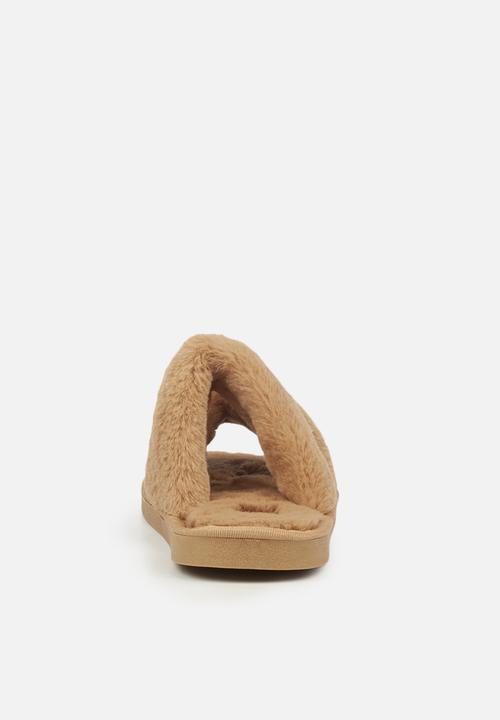 Miss Black - Rella4 slipper - camel