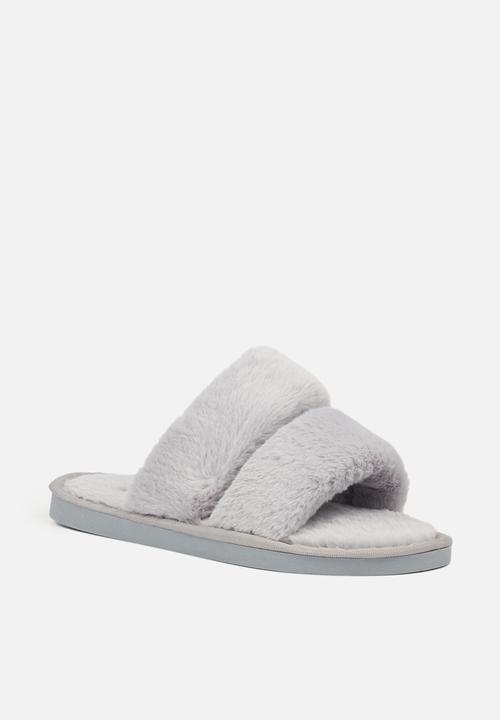 Miss Black - Rella4 slipper - grey