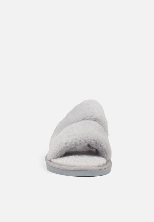 Miss Black - Rella4 slipper - grey