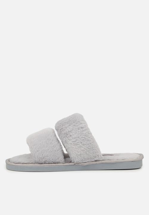 Miss Black - Rella4 slipper - grey