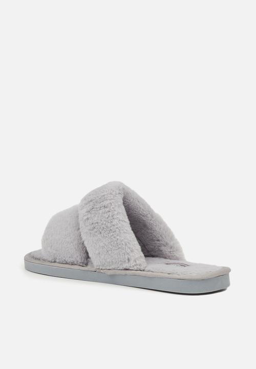 Miss Black - Rella4 slipper - grey