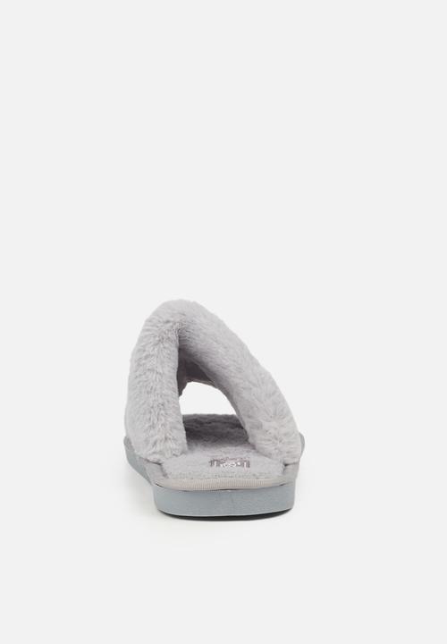 Miss Black - Rella4 slipper - grey