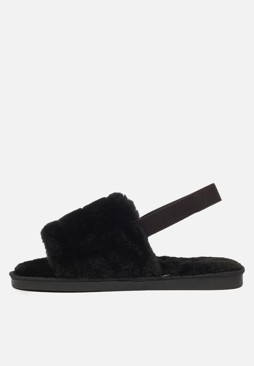 Miss Black - Rella5 slipper - black