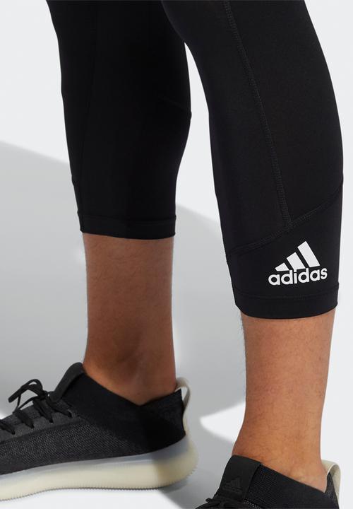 adidas Performance - Techfit 3/4 multisport training tights - black