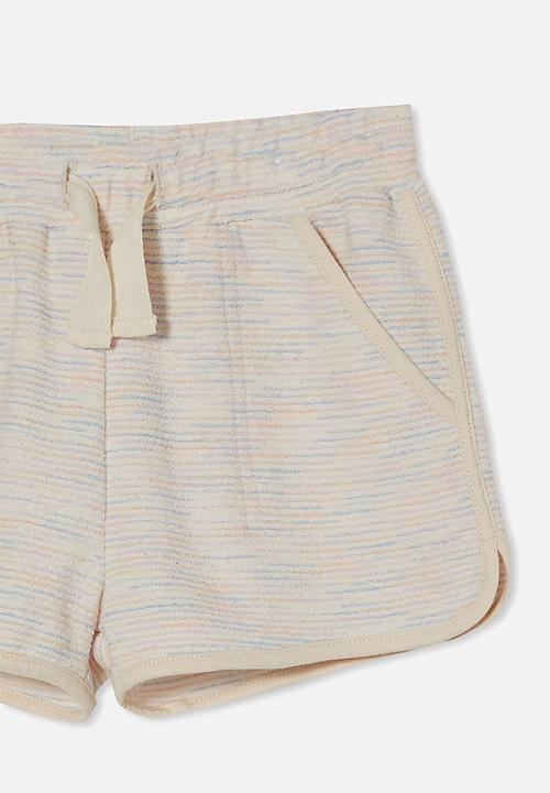 Cotton On - Nina knit short - rainbow space dye