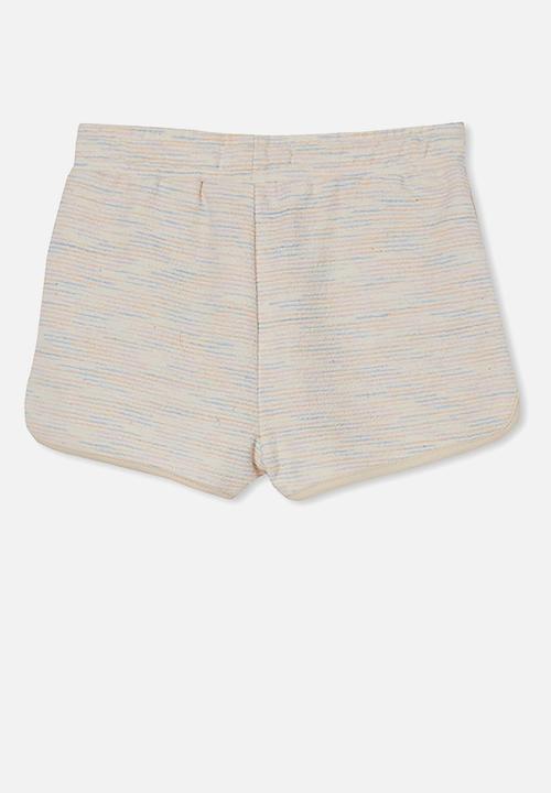 Cotton On - Nina knit short - rainbow space dye