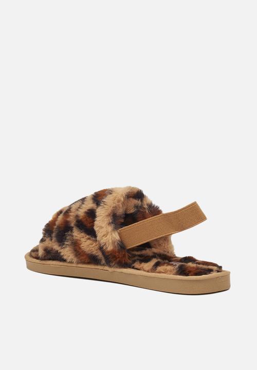 Miss Black - Rella6 slipper - brown