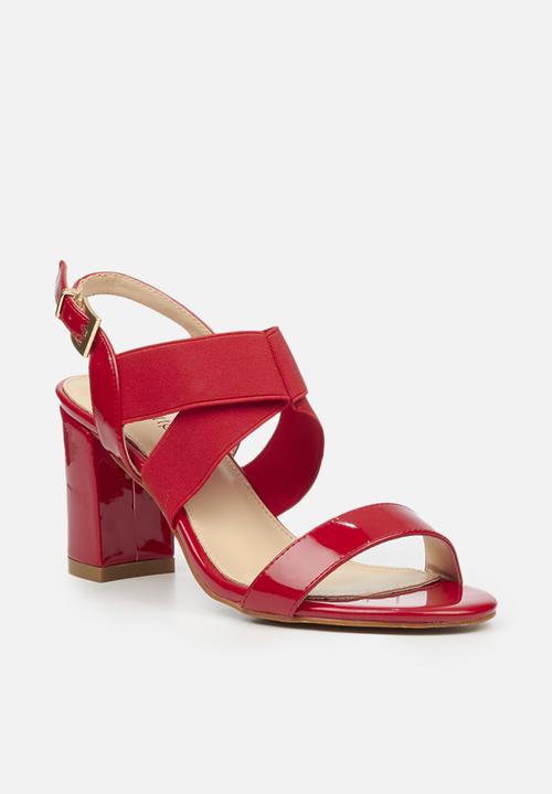 Butterfly Feet - Valery 2 heel - red