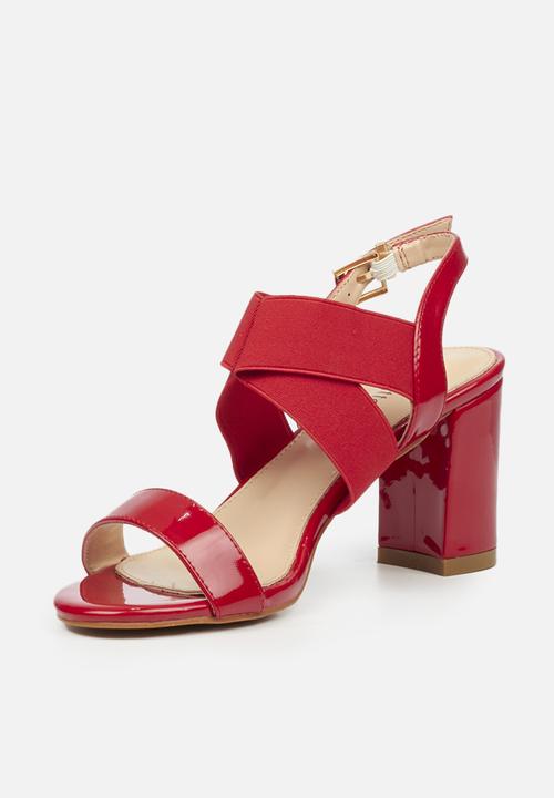Butterfly Feet - Valery 2 heel - red