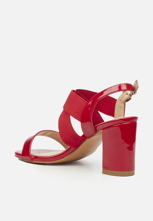 Butterfly Feet - Valery 2 heel - red