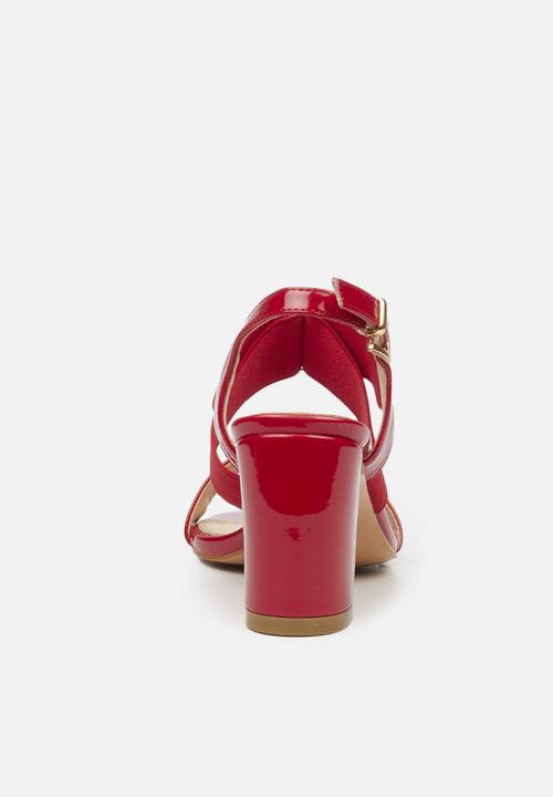 Butterfly Feet - Valery 2 heel - red