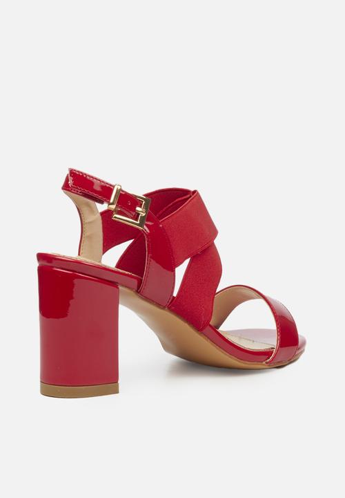 Butterfly Feet - Valery 2 heel - red