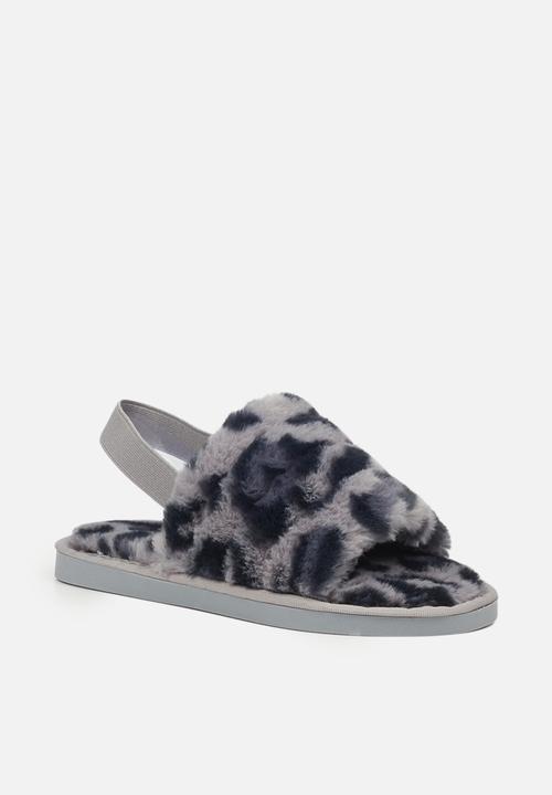 Miss Black - Rella6 slipper - grey