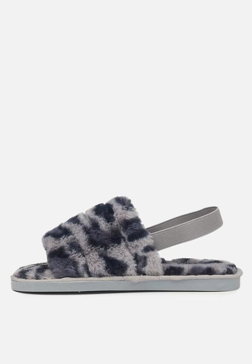 Miss Black - Rella6 slipper - grey