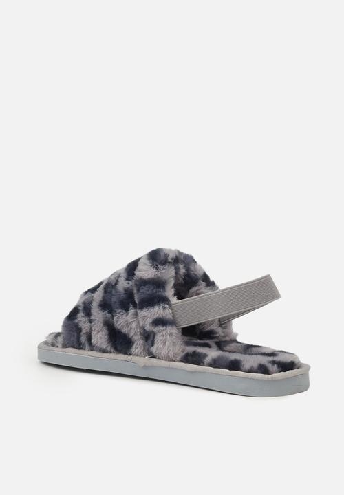 Miss Black - Rella6 slipper - grey