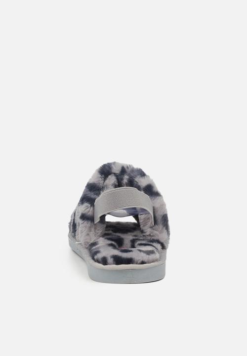 Miss Black - Rella6 slipper - grey