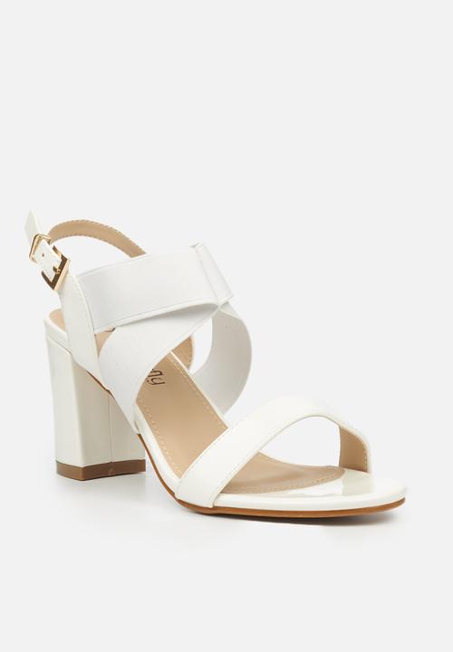 Butterfly Feet - Valery 2 heel - white