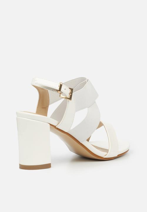 Butterfly Feet - Valery 2 heel - white