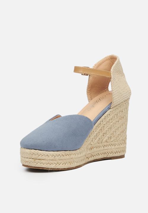 Miss Black - Vendetta1 espadrille wedge - blue