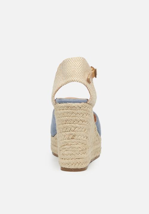 Miss Black - Vendetta1 espadrille wedge - blue