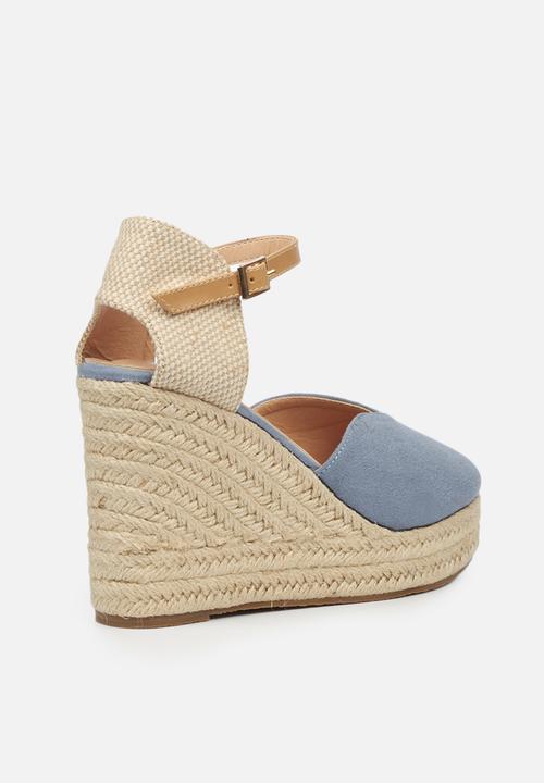 Miss Black - Vendetta1 espadrille wedge - blue