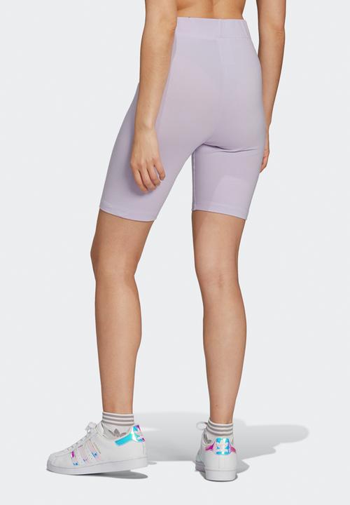 adidas Originals - Cycling tight shorts - purple tint